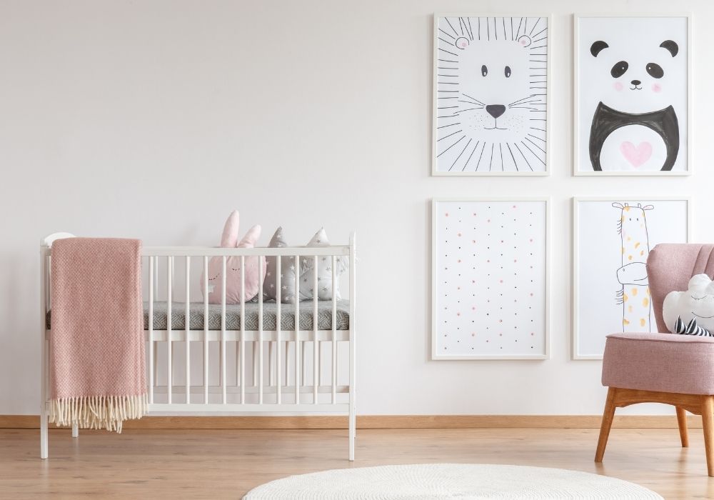Chambre de bébé, l'aménager pour qu'elle soit esthétique et pratique