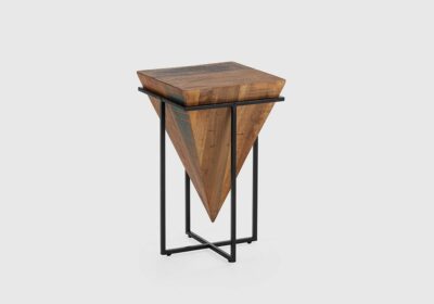 Table de Coin Haute (Collection Avatar) Bois de Manguier Votre Magasin de Meuble et Électroménager à La Réunion !