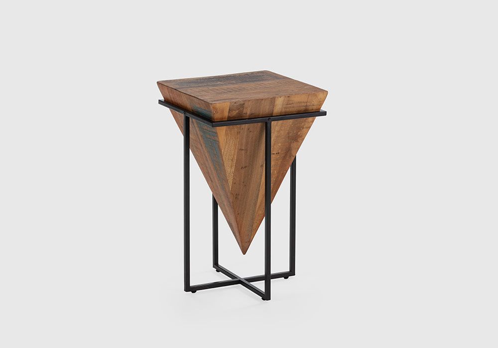 Table de Coin Haute (Collection Avatar) Bois de Manguier Votre Magasin de Meuble et Électroménager à La Réunion !