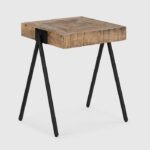 Table de Coin en Bois de Manguier Indra