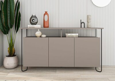 Buffet Bas 3 Portes (Collection Dilly) Meubles Votre Magasin de Meuble et Électroménager à La Réunion !