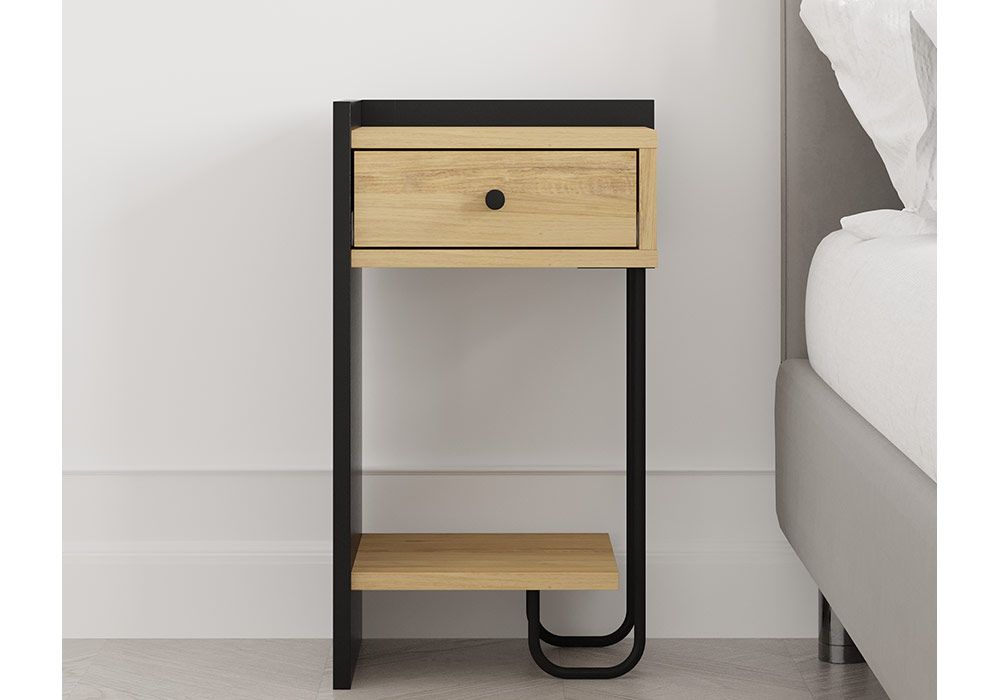 Chevet Haut 1 Tiroir Mercure Armoires, Commodes & Chevets Votre Magasin de Meuble et Électroménager à La Réunion !