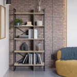 Bibliothèque 5 Étagères 5 Niches Ara