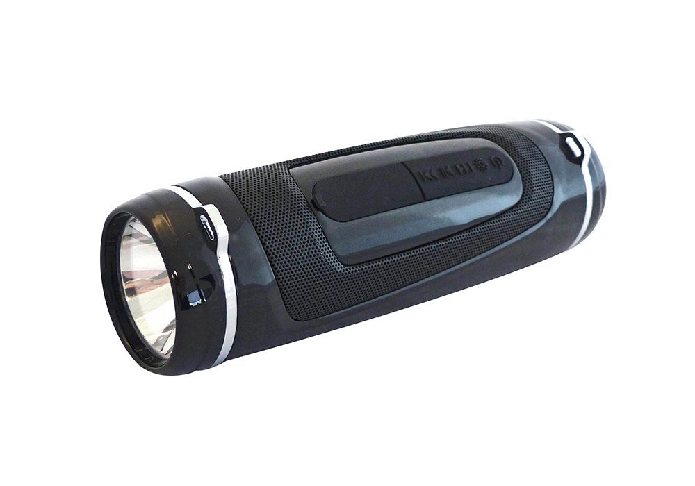 Enceinte Portable et Lampe Torche LED (HP206BTH) Barres de Son, Enceintes & Radios Votre Magasin de Meuble et Électroménager à La Réunion !