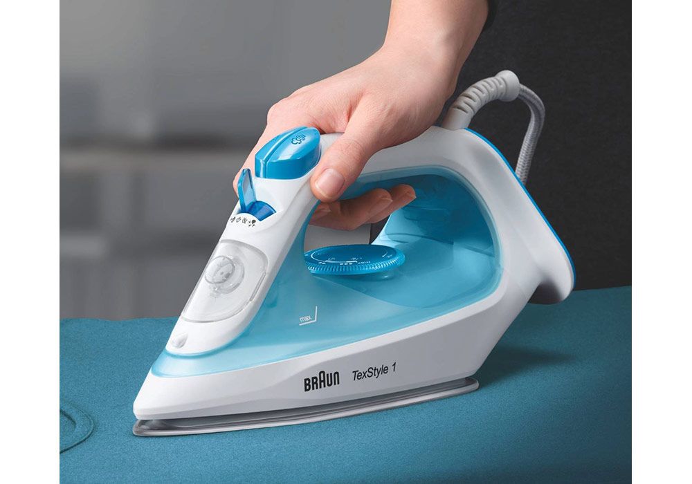 Fer à Repasser TEXSTYLE 1 Braun (SI1050BL) Petits Électroménagers Votre Magasin de Meuble et Électroménager à La Réunion !