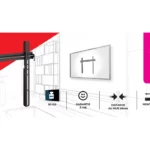 Support Mural Fixe pour TV Sonorus (WMTV400F)