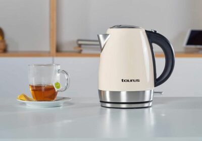 Bouilloire Vintage Cream Taurus Boissons (Café, Thé, Jus) Votre Magasin de Meuble et Électroménager à La Réunion !