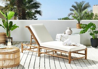 Chaise Longue en Bambou Pauline Jardins & Terrasses Votre Magasin de Meuble et Électroménager à La Réunion !