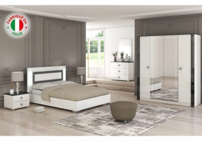 Chevet 2 Tiroirs (Collection Lorena) Armoires, Commodes & Chevets Votre Magasin de Meuble et Électroménager à La Réunion !