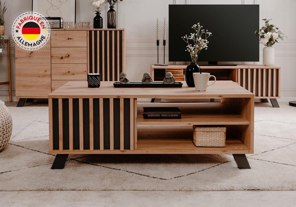 Table de Salon (Collection Medan) Meubles Votre Magasin de Meuble et Électroménager à La Réunion !