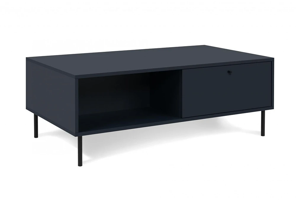 Table de Salon 1 Tiroir (Collection Caracas Bleu Navy) Meubles Votre Magasin de Meuble et Électroménager à La Réunion !