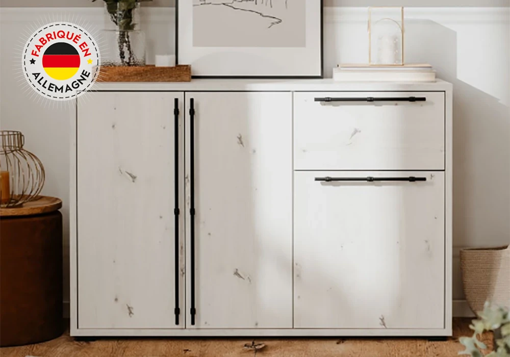 Meuble Bas 3 Portes 1 Tiroir (Collection Almo) Meubles Votre Magasin de Meuble et Électroménager à La Réunion ! 5