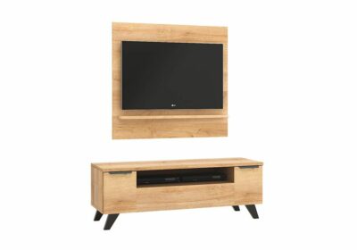 Meuble TV 2 Tiroirs avec Support (Collection Valdi) Meubles Votre Magasin de Meuble et Électroménager à La Réunion !