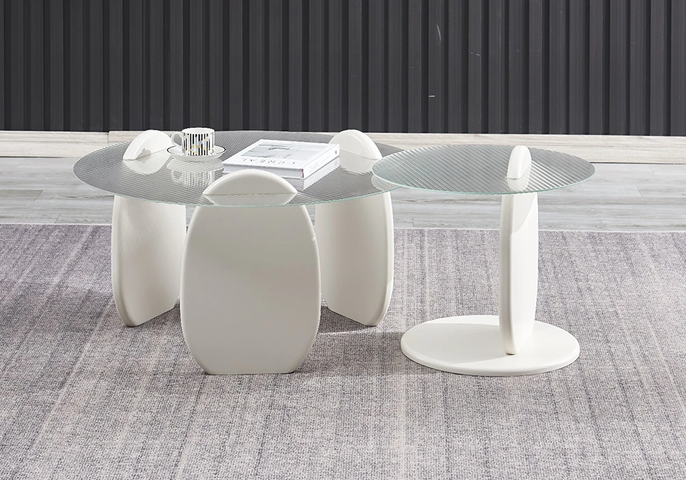 Set 2 Tables de Salon Blanche Laurence Meubles Votre Magasin de Meuble et Électroménager à La Réunion ! 6 acheter set table de salon saint pierre 974 reunion