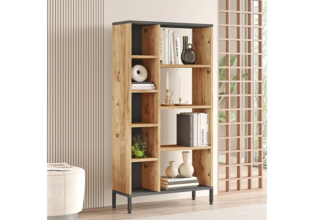 Bibliothèque Industrielle Evia Meubles Votre Magasin de Meuble et Électroménager à La Réunion !