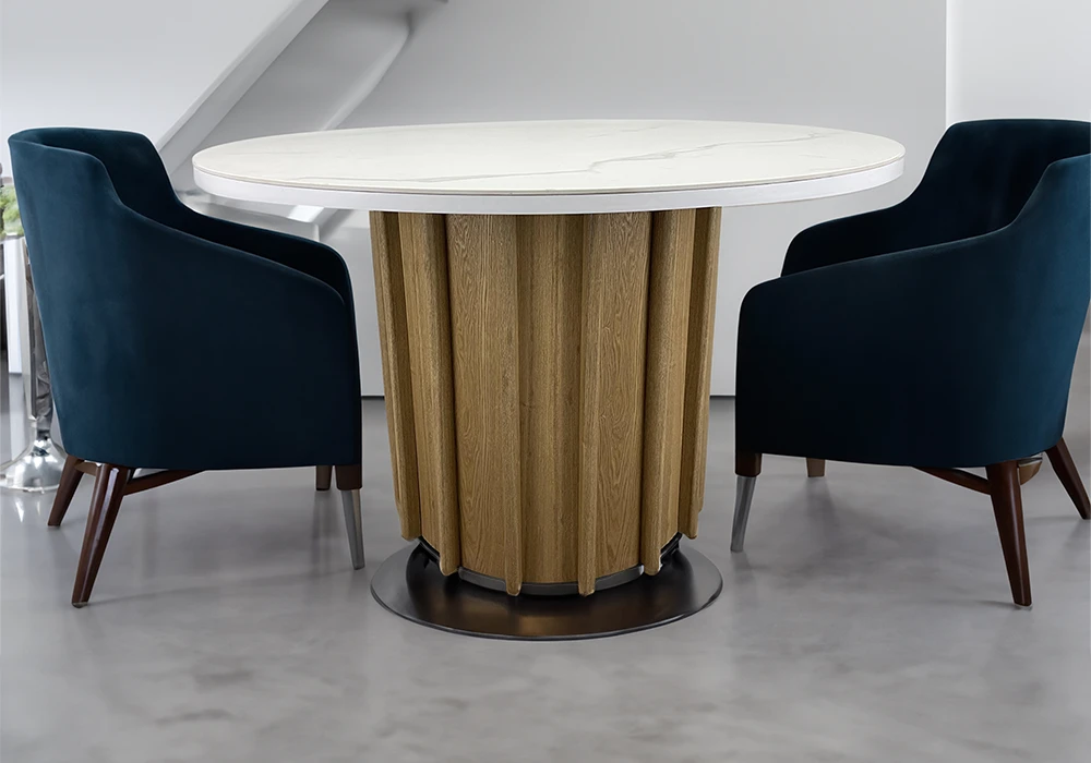 Table Ronde Plateau en Céramique Frosk Salles à Manger Votre Magasin de Meuble et Électroménager à La Réunion ! 5