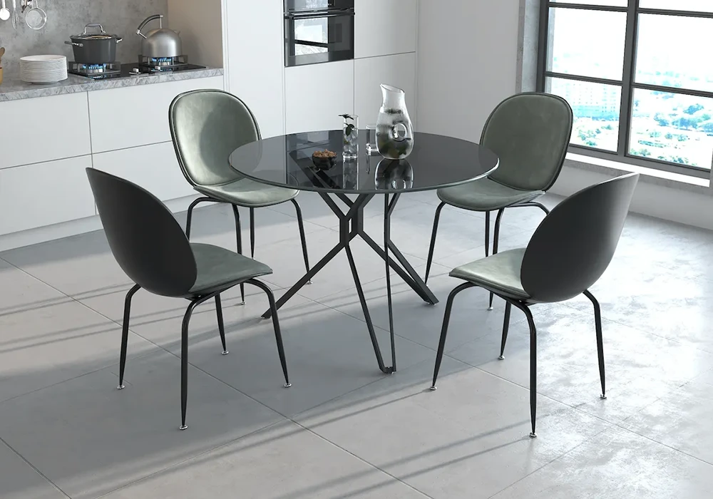 Lot de 6 Chaises Scaraba Chaises Votre Magasin de Meuble et Électroménager à La Réunion !