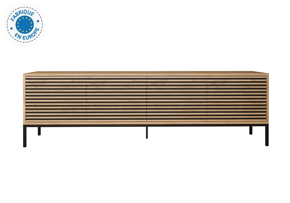 Meuble TV 4 Portes (Collection Chloé) Meubles Votre Magasin de Meuble et Électroménager à La Réunion !