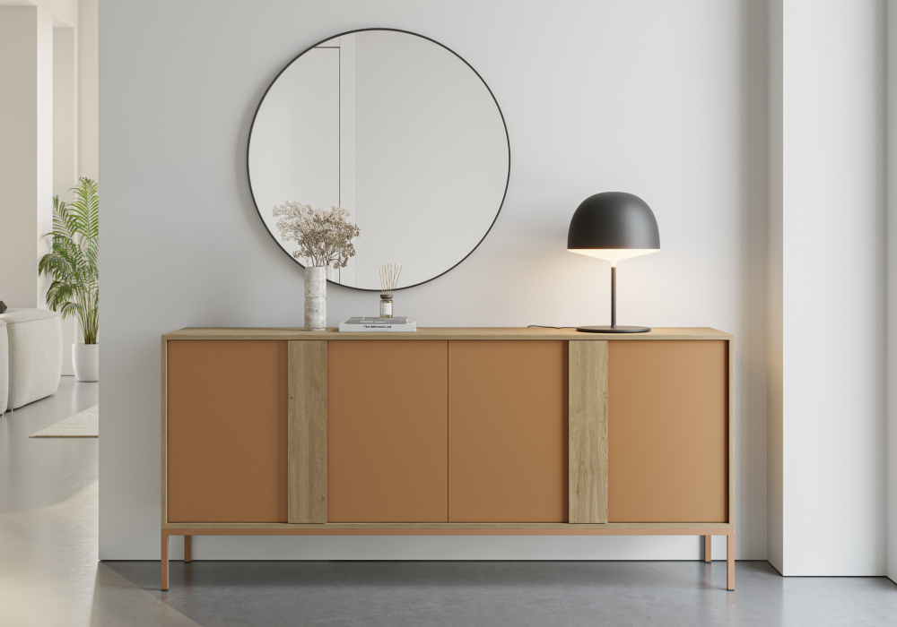 Enfilade 4 Portes (Collection Kaia) Meubles Votre Magasin de Meuble et Électroménager à La Réunion !