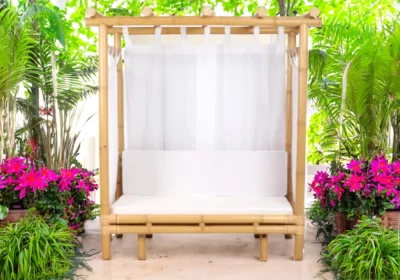 Lit Balinais d’Extérieur Jardins & Terrasses Votre Magasin de Meuble et Électroménager à La Réunion !