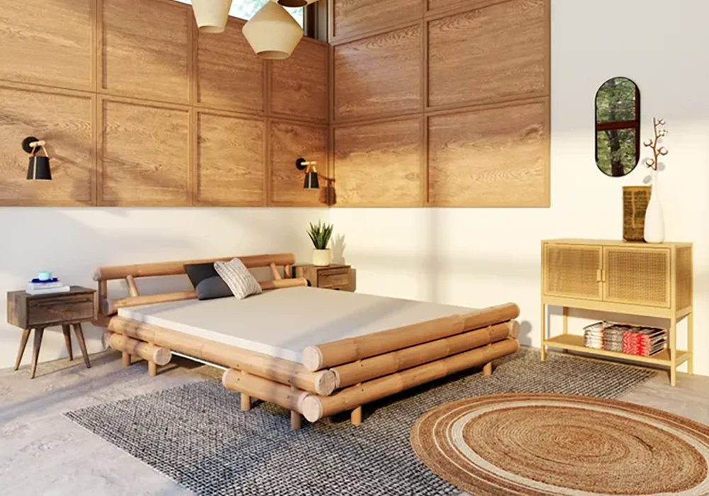 Lit 160x200cm Moresa Chambres à Coucher Votre Magasin de Meuble et Électroménager à La Réunion !