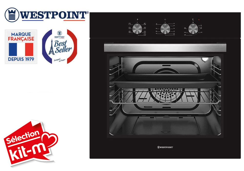 Four Encastrable  Grill Westpoint (WEBM-60624.MCN) Cuisson Votre Magasin de Meuble et Électroménager à La Réunion !