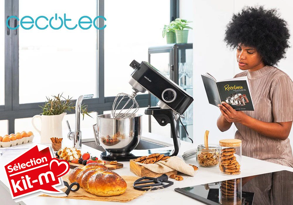 Robot Pâtissier Twist&Fusion 4000 Luxury Cecotec (04169/04170) Cuisine Votre Magasin de Meuble et Électroménager à La Réunion !