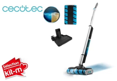 Aspirateur Balai Nettoyeur FreeGo Wash Twice Spray Cecotec (4552) Nettoyage Votre Magasin de Meuble et Électroménager à La Réunion !