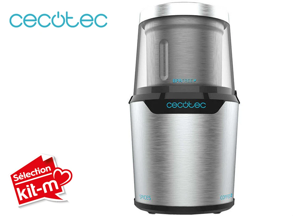 Moulin à Café et à Épices Titan Mill300 Cecotec (1559) Boissons (Café, Thé, Jus) Votre Magasin de Meuble et Électroménager à La Réunion !