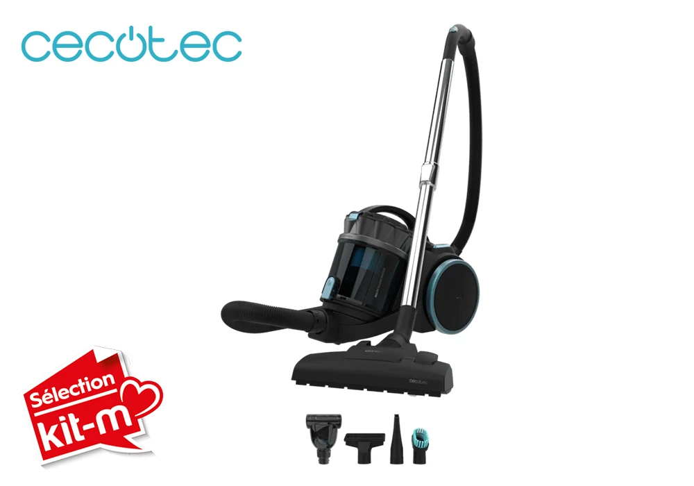 Aspirateur Traineau XL 800W Conga Rockstar Multicyclonic XXL Animal Plus Cecotec (8586) Nettoyage Votre Magasin de Meuble et Électroménager à La Réunion !