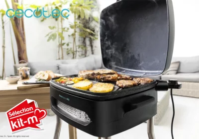Barbecue Électrique 2000W sur Pied PerfectCountry BBQ Cecotec (3061) Cuisine Votre Magasin de Meuble et Électroménager à La Réunion !