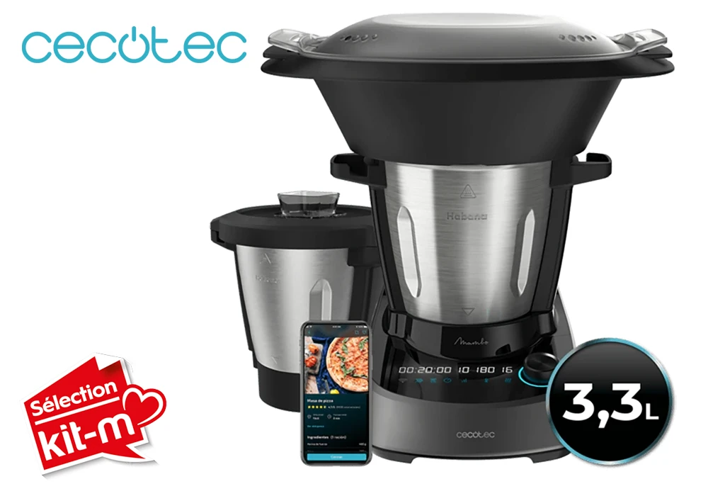 Robot de Cuisine 37 Fonctions Wifi  Mambo 11090 Habana Cecotec (4342) Cuisine Votre Magasin de Meuble et Électroménager à La Réunion !