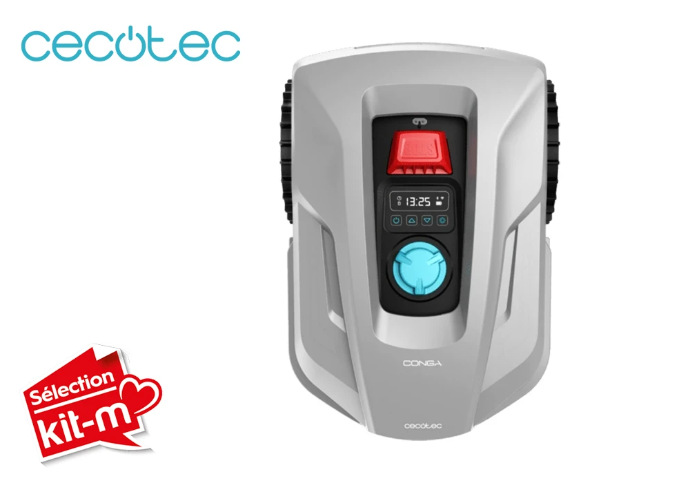 Robot Tondeuse Connecté Électrique Automatique Jusqu’à 800 m2 Cecotec (4479) Nettoyage Votre Magasin de Meuble et Électroménager à La Réunion !