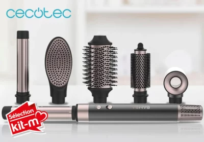 Brosse à Air Chaud 6 en 1 avec Têtes Interchangeables Bamba CeramicCare AirGlam Cecotec (03469) Petits Électroménagers Votre Magasin de Meuble et Électroménager à La Réunion !