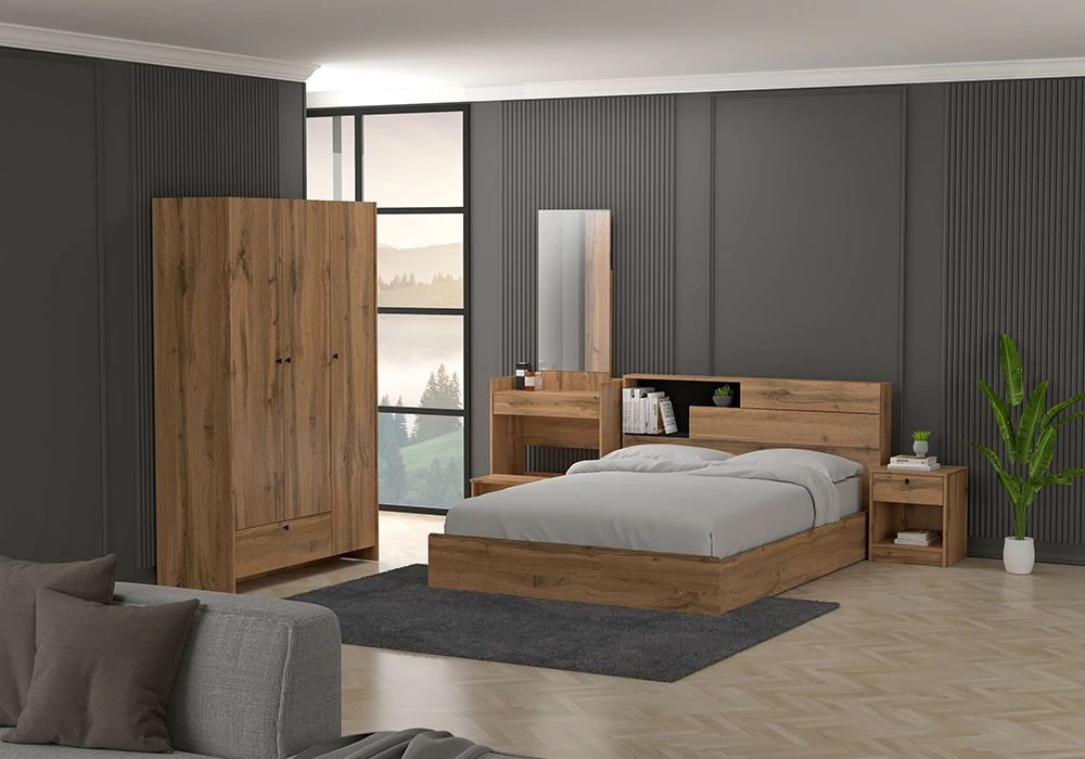 Chambre à Coucher 3 Pièces Noura Chambres à Coucher Votre Magasin de Meuble et Électroménager à La Réunion !