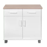 Buffet Bas 2 Portes 2 Tiroirs (Collection Luna)