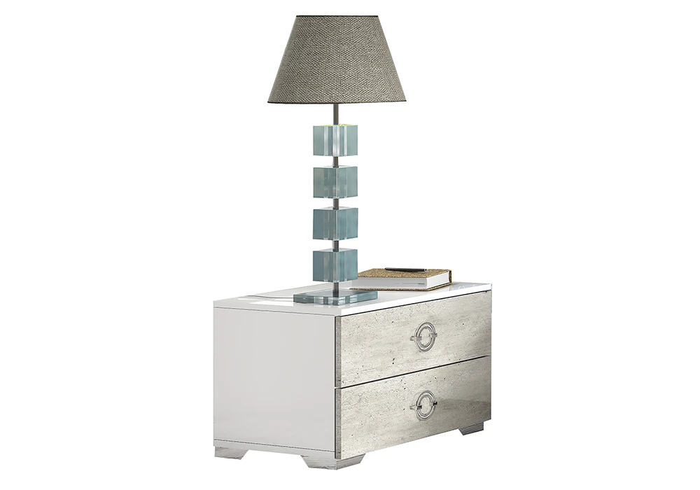 Chevet 2 Tiroirs (Collection Chantal) Armoires, Commodes & Chevets Votre Magasin de Meuble et Électroménager à La Réunion !