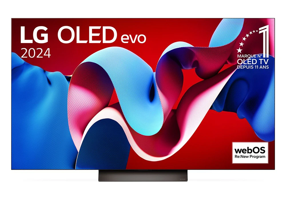 TV OLED EVO 4K 165cm 65″LG (OLED65C4) Téléviseurs Votre Magasin de Meuble et Électroménager à La Réunion !
