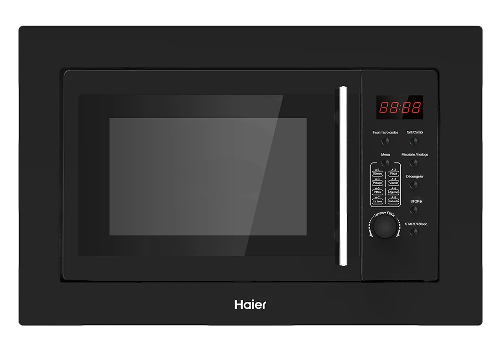 Four Micro ondes Encastrable Noir Haier (HBMW28LB) Cuisson Votre Magasin de Meuble et Électroménager à La Réunion !