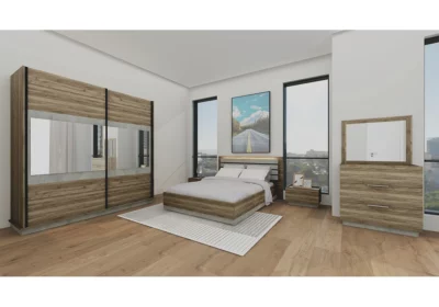 Lit LED 160x200cm (Collection Véronique) Chambres à Coucher Votre Magasin de Meuble et Électroménager à La Réunion !