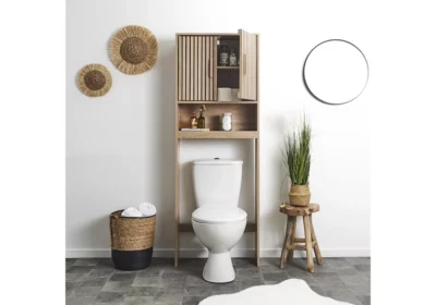 Meuble Rangement WC 2 Portes (Collection Klaus)