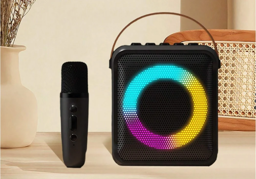 Enceinte Bluetooth Karaoké avec Micro sans Fil (KA04BTH) Barres de Son, Enceintes & Radios Votre Magasin de Meuble et Électroménager à La Réunion !
