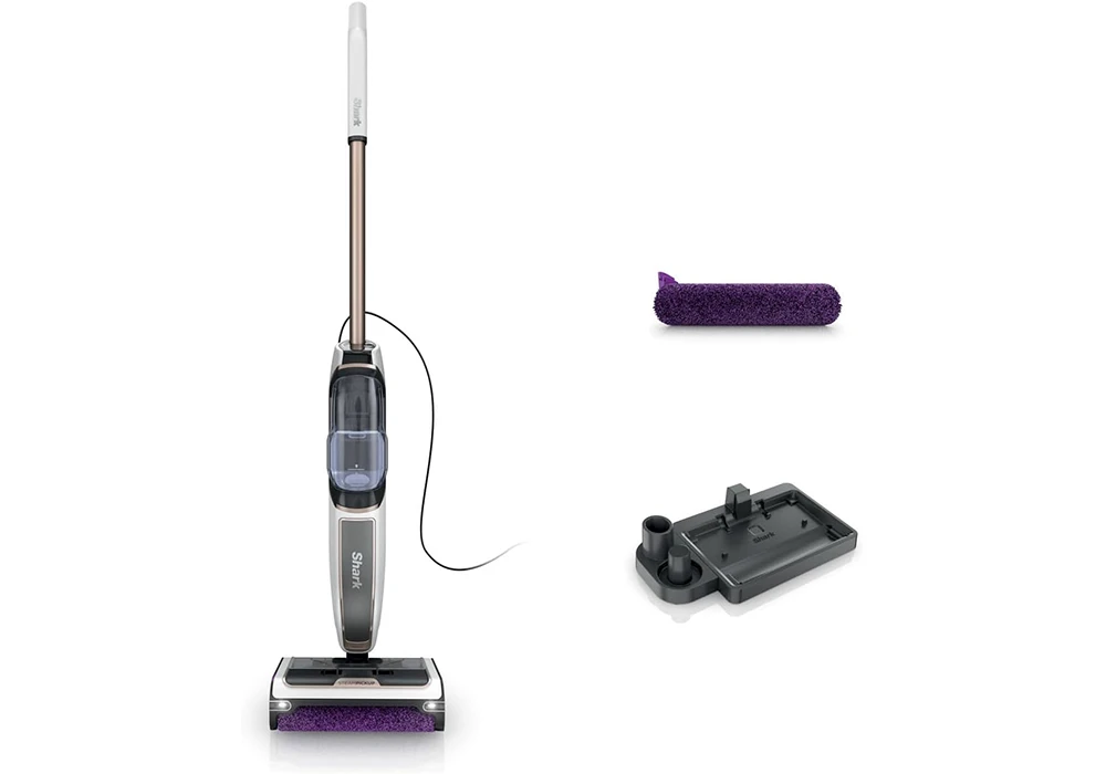 Balai Vapeur avec Rouleau Brosse SteamPickUp Shark (SD200EU) Nettoyage Votre Magasin de Meuble et Électroménager à La Réunion !