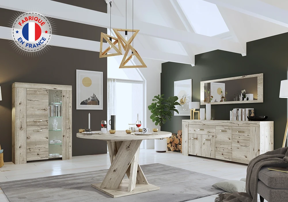 Enfilade 3 Portes 1 Tiroir (Collection Forest) Meubles Votre Magasin de Meuble et Électroménager à La Réunion !