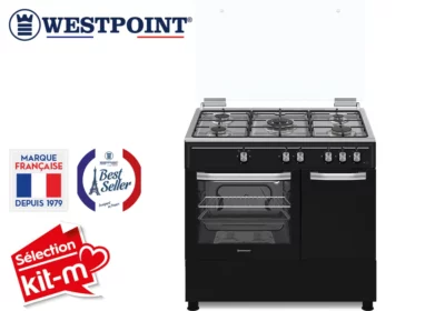 Cuisinière 5 Feux Gaz Butanette (WCBM9650GFIUNBO/WCBM9650GFIURBO) Cuisson Votre Magasin de Meuble et Électroménager à La Réunion !