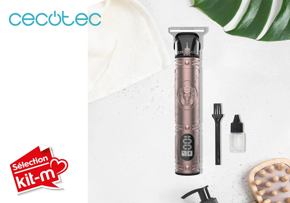 Tondeuse Haute Précision avec Écran Bamba PrecisionCare Warrior Cecotec (4445) Petits Électroménagers Votre Magasin de Meuble et Électroménager à La Réunion !