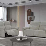 Salon 3 Places +2 Places avec 4 Relax Électriques Zen