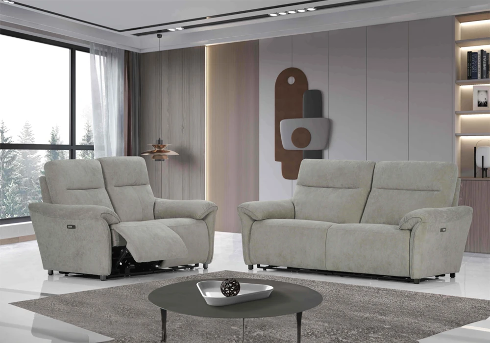 Salon 3 Places +2 Places avec 4 Relax Électriques Zen Relaxation Votre Magasin de Meuble et Électroménager à La Réunion !