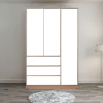 Armoire 3 Portes 3 Tiroirs Garvin