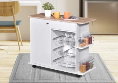 Desserte de Cuisine 1 Porte 1 Tiroir Ensembles Cuisine Votre Magasin de Meuble et Électroménager à La Réunion !